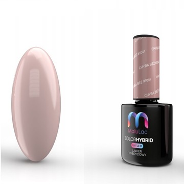 MaluLac lakier hybrydowy paznokcie CHYBA BEŻ #1041