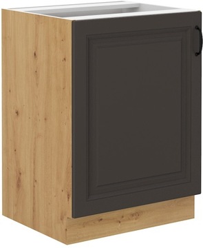 Dolna szafka kuchenna 60cm STELVIO Grafit Artisan