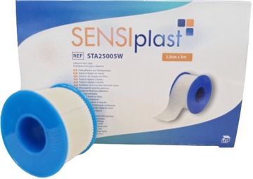 Przylepiec tkaninowy SENSIplast 2,5cmx5m 12szt.