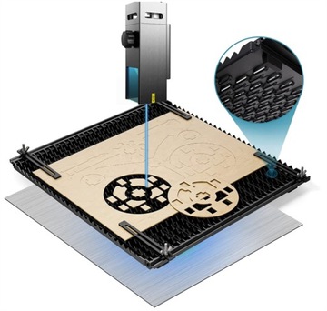 ATOMSTACK S30/A30/X30 PRO + насос F30 PRO + XL Pad 160 Вт DIY лазерный гравировальный станок