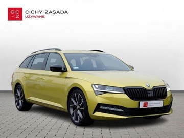 Skoda Superb III Kombi Facelifting 2.0 TSI 190KM 2021 Skoda Superb Sportline 2.0 TSI 190KM DSG FV23 2.0 Benzyna 190KM, zdjęcie 6