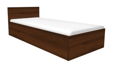 АНДРЕА кровать 80х200 см с ящиком, серый