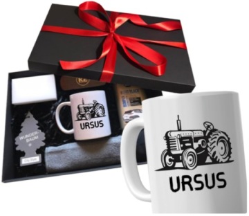 Sada dárek hrnek pro farmáře řidiče Ursus traktor vychytávky