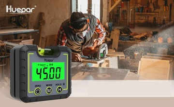 ЦИФРОВОЙ ИЗМЕРИТЕЛЬ УГЛА УРОВНЯ, ПОДСВЕТКА ЖК-дисплея