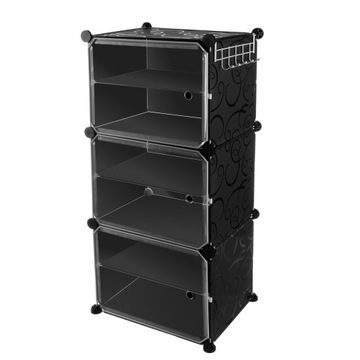 Półka na Buty Regał Szafka Stojak Obuwie Organizer Moduł 6 Półek Modułowa