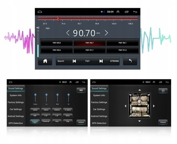 РАДИО 2DIN ANDROID VW GOLF V VI DSP CARPLAY 8 ГБ