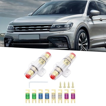 Набор из 2 мини-держателей предохранителей Anl с 30A, 60A, 80A