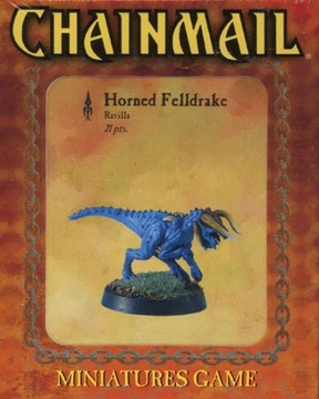 D&D Chainmail: Ravilla Horned Felldrake