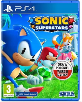 SONIC SUPERSTARS SUPER STARS - PL - PS4 / PS5 - Płyta Blu-ray