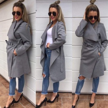 ПАЛЬТО-КОНВЕРТ С ФЛИСОВОЙ ЗАВЯЗКОЙ, ТЕМНАЯ ФУКСИЯ