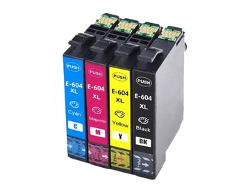 4x Tusz 604 XL do Epson XP-2200 XP-3200 XP-4200