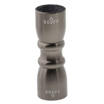 Cue Tip Shaper Billiards 3 in 1 Tool Scuffer Gray