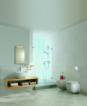 Grohe Skate Cosmopolitan двойная хромированная кнопка унитаза