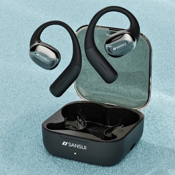 Заушные беспроводные наушники SANSUI W93 ENC с двумя микрофонами BLUETOOTH 5.4