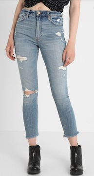 Spodnie jeansy damskie Abercrombie & Fitch 26