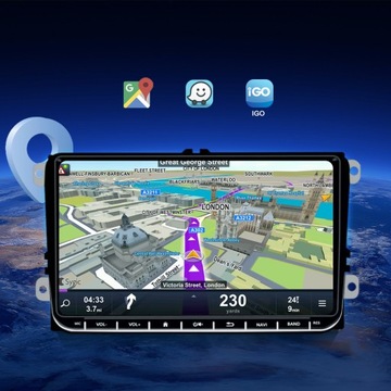 РАДИО 2DIN ANDROID VW GOLF 5 V 6 VI PASSAT B6 B7 TIGUAN SKODA SEAT 2 ГБ/64 ГБ
