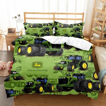 3D КОМПЛЕКТ ПОСТЕЛЬНОГО ПРИНАДЛЕЖНОСТИ 160х200 JOHN DEERE 3 ПРЕДМЕТА.