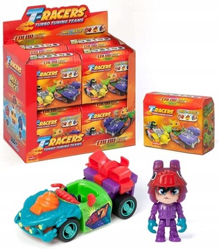 T-RACERS SERIES 5 COLOR RUSH - АВТОМОБИЛЬ С ВОДИТЕЛЕМ
