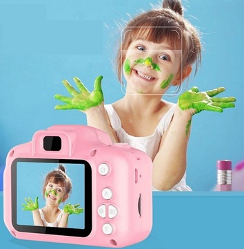 ЦИФРОВАЯ КАМЕРА ДЛЯ ДЕТЕЙ КАМЕРА ДЛЯ ИГР ЖК-ЭФФЕКТЫ/РАМКА/ФИЛЬТРЫ