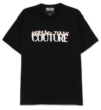 Tシャツ・カットソー VERSACE Men Tops 1A08491 1013944 1B000 Black 刺繍入り クーペ ブラゾン Tシャツ ブラック | VERSACE JP