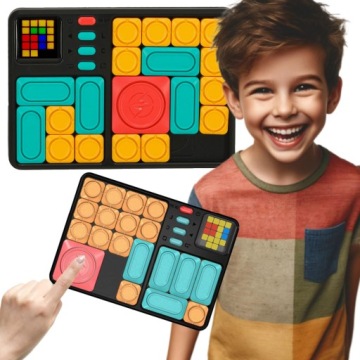 Skládačka Stavebnice Magnetická logická Hračka Hra Puzzle Hlavolam Dítě
