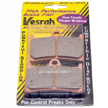 VESRAH KLOCKI HAMULCOWE YAMAHA YZF-R1 1998-2006