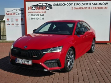Skoda Octavia IV RS Liftback 2.0 TSI 245KM 2023 Skoda Octavia RS Challenge +Pakiety 2.0 TSI 245KM DSG Salon Polska FV 23%