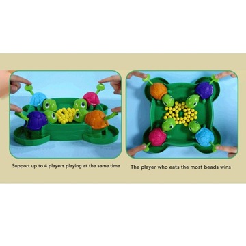 Hungry Turtle gra planszowa rodzic dziecko