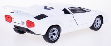 LAMBORGHINI COUNTACH LP 500S МОДЕЛЬ WELLY 1:34 БЕЛЫЙ