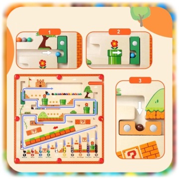 ДЕРЕВЯННАЯ МАГНИТНАЯ МОНТЕССОРИ МАГНИТНАЯ ОБУЧАЮЩАЯ ЦВЕТА ПОДСЧЕТ ДЛЯ ДЕТЕЙ