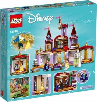 LEGO DISNEY BRICKS 43196 БЕЛЛА И ЗАМОК ЧУДОВИЩА