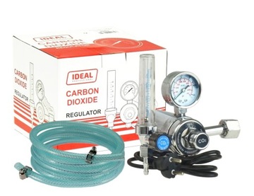 Reduktor gazu z podgrzewaczem Ar/CO2 rotametr 230V