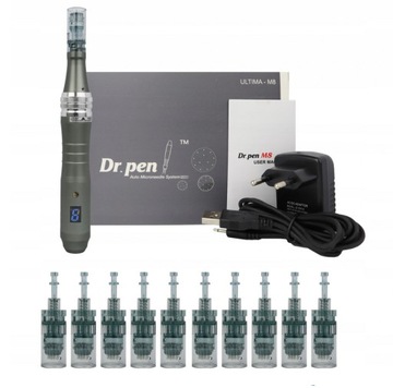 Dr Pen Ultima M8-W Dermapen Professional + 2 карты