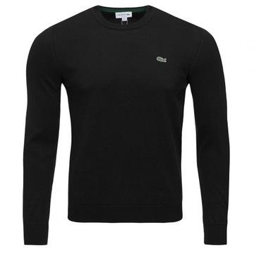 SWETER LACOSTE MĘSKI CZARNY CLASSIC FIT r. L