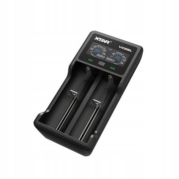 ŁADOWARKA XTAR VC2SL NI-MH LION AA/AAA 18500 18650 26650 LCD