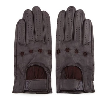 Мужские водительские перчатки WITTCHEN 46-6L-381-BB - S