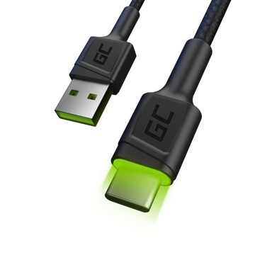 Kabel USB - USB typ C Green Cell 1,2 m