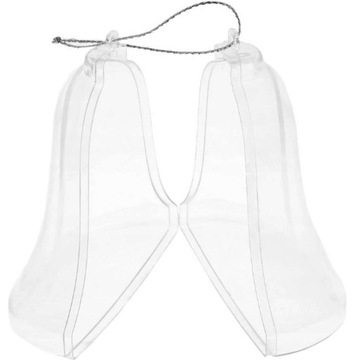 АКРИЛОВЫЙ ДЕКОР ПОДВЕСНОЙ КОЛОКОЛЬЧИК 100мм АЛИГА