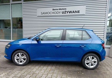 Skoda Fabia III Hatchback Facelifting 1.0 TSI 95KM 2020 Skoda Fabia 1.0 TSI 95KM SalonPL SerwisASO Iwl. FV23 Gwarancja Benzyna, zdjęcie 3