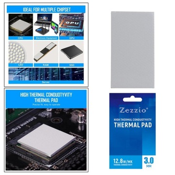 PODKłADKA TERMICZNA 2 MM 1 MM 3 MM 1 3.0MM