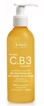 Ziaja WITAMINA C.B3 Żel oczyszczający do twarzy na co dzień 190ml