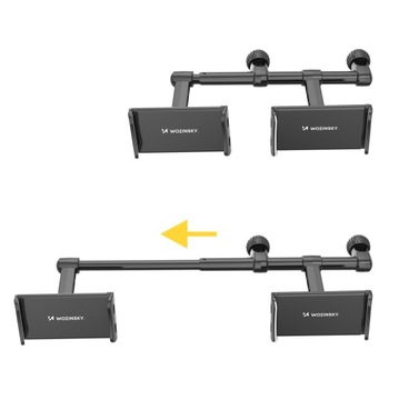 WOZINSKY PODWÓJNY UCHWYT NA TELEFON NA ZAGŁÓWEK