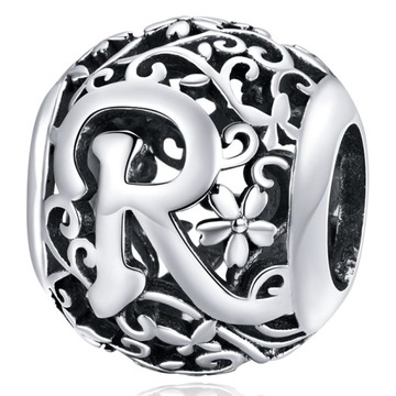 Charms Zawieszka Modułowa Literka R Srebro 925