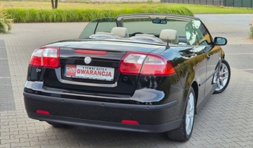 Saab 9-3 II Cabrio 1.8t 150KM 2006 Saab 9-3 1.8T 150PS 140tys km Serwisowany Piekny, zdjęcie 31
