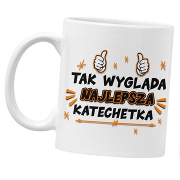 Kubek podziękowanie dla Katechetki 1wsza komunia