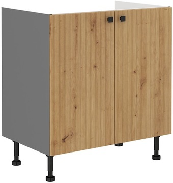 szafka kuchenna pod zlew 80 cm VIVA lamele