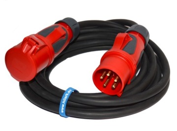 Przedłużacz siłowy 32A 5x4 3m OnPD H07RN-F GRIP