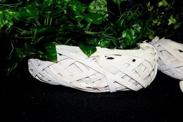 БЕЛЫЙ ДЕРЕВЯННЫЙ ГОРШОК 21x26x8 СМ