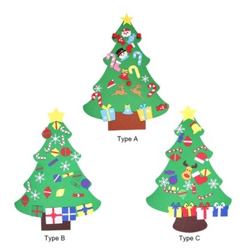 Детские елочные украшения ручной работы для рождественской вечеринки своими руками