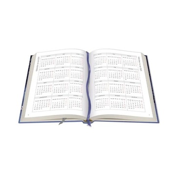 Kalendarz na dobry rok 2024/2025 - wzór „Srebrna noc